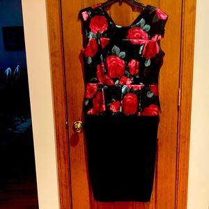 Enfocus size 10 peplum style dress